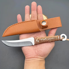 Thickened Paring Knife with Sheath for Camping Kitchen
