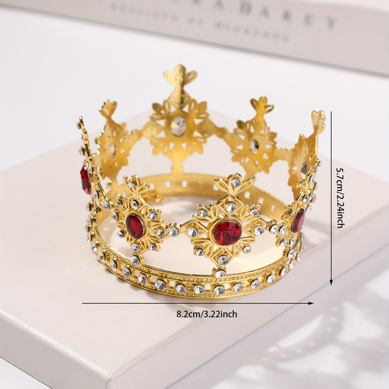 Rhinestone Crown Headband Princess Tiara Birthday Party Prom Headdress