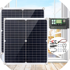 Dual 12V 5V Solar Panel Kit 50W & 100W Panels