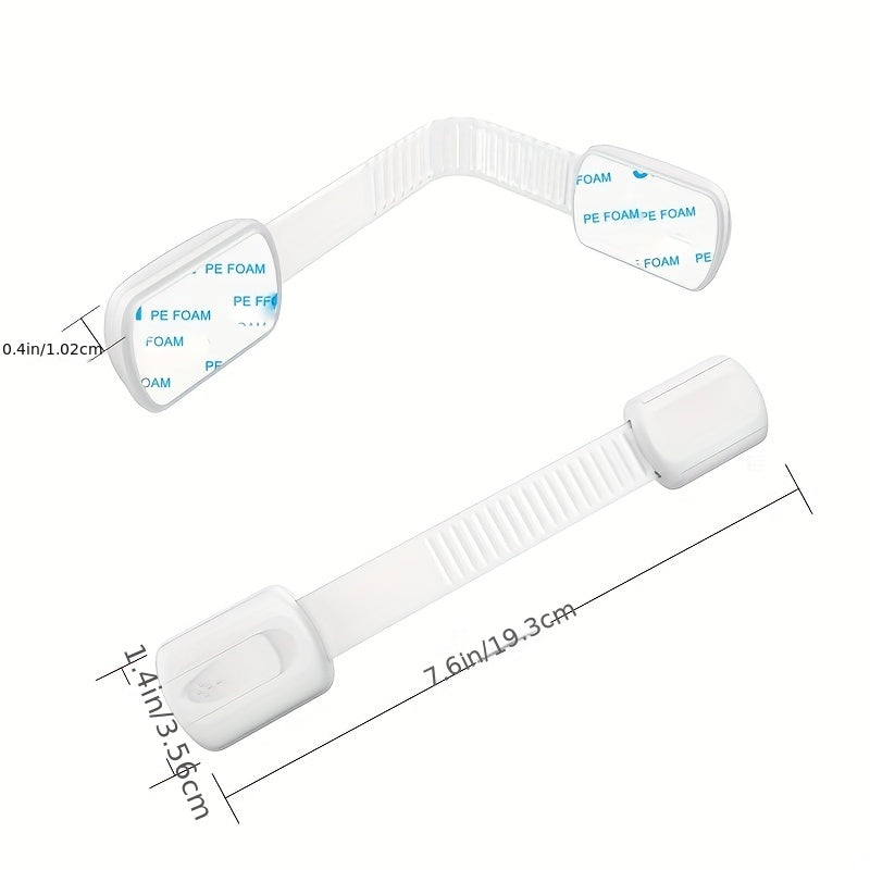 10 Pack Baby Proofing Cabinet Locks Child Safety Sticky Locks