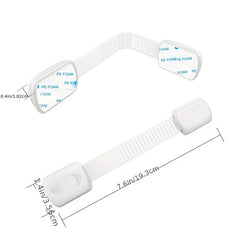 10 Pack Baby Proofing Cabinet Locks Child Safety Sticky Locks