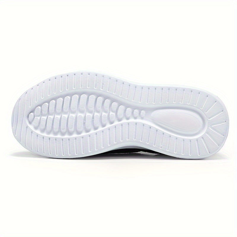 Boys' Woven Knit Slip On Sock Shoes Comfy Non Slip Sneakers