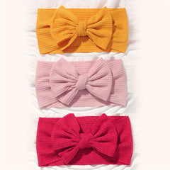 3pcs Bow Headband Hair Accessories for Baby Girls