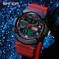 SANDA Boy's Military Falling Resistant Watch