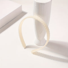 Faux Pearl Decor Headband Sweet Headdress Hair Accessories