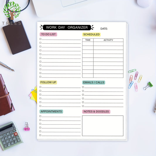 Undated Minimalism Planner Academic Agenda To Do List Notes 100gsm Paper