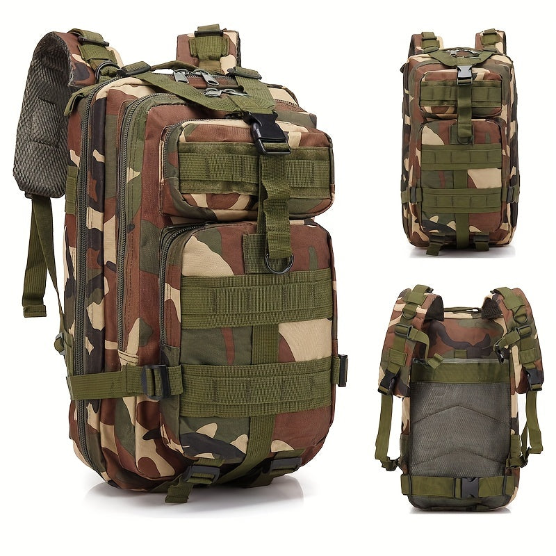 Men's Camo Backpack for Outdoor Travel Hiking Camping