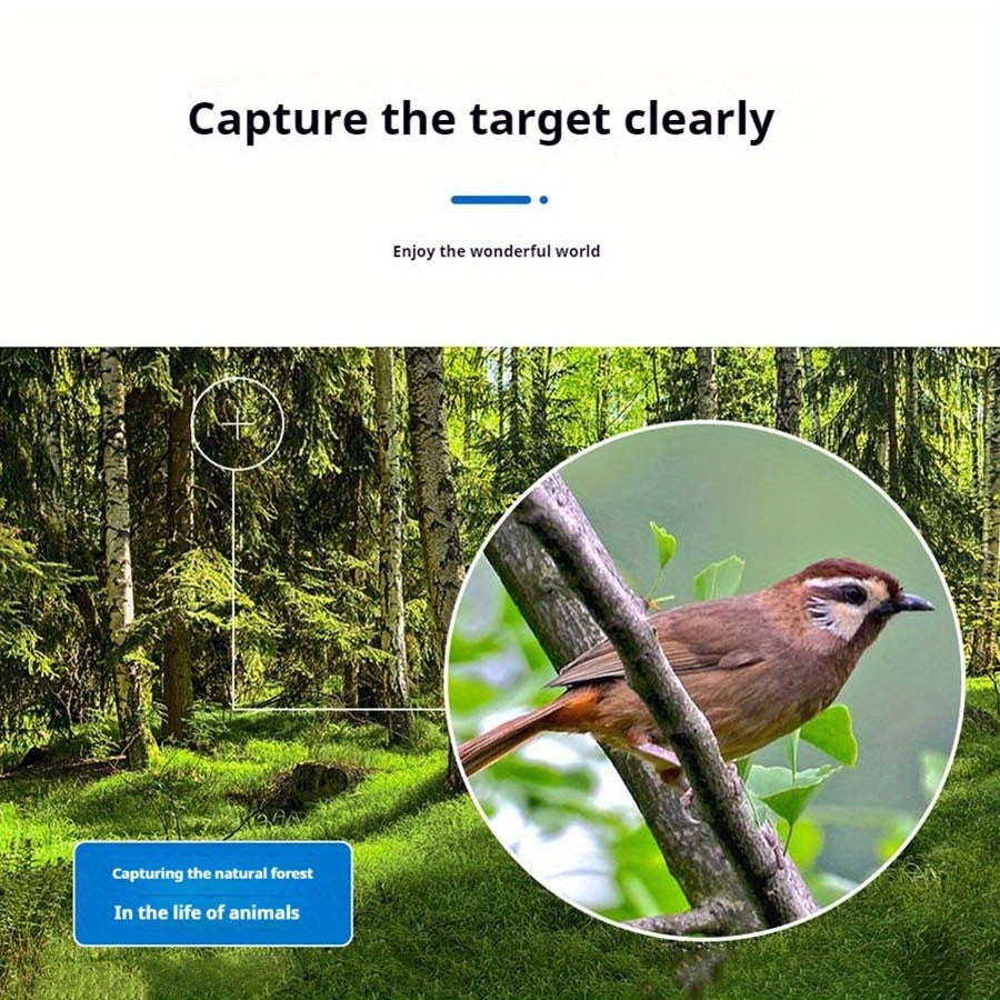 Portable HD Monocular Telescope for Hiking Bird Watching