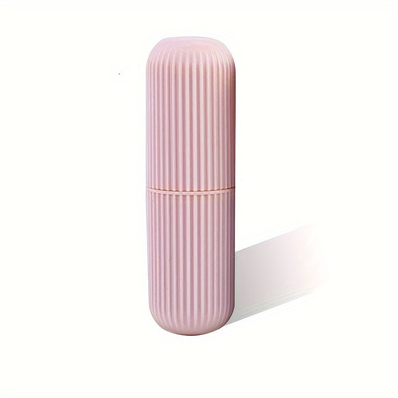 Portable Outdoor Toothbrush Box Set with Mouthwash Cup for Travel