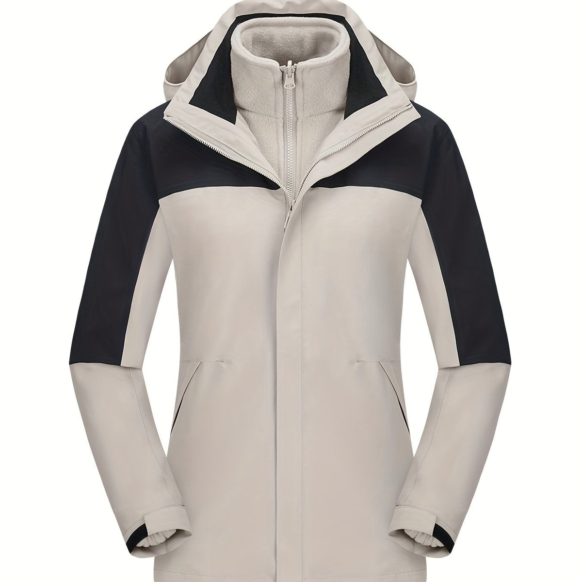 Women's 3-in-1 Waterproof Jacket for Outdoor Adventures