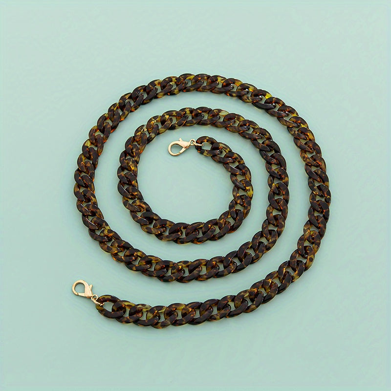 Leopard Chain Crossbody Bag Multifunctional Phone Case Chain