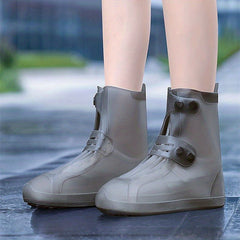 Waterproof Silicone Shoe Covers For Outdoor Hiking Travel