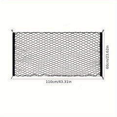 Car Sundries Storage Mesh Bag Double Single Layer Organizer