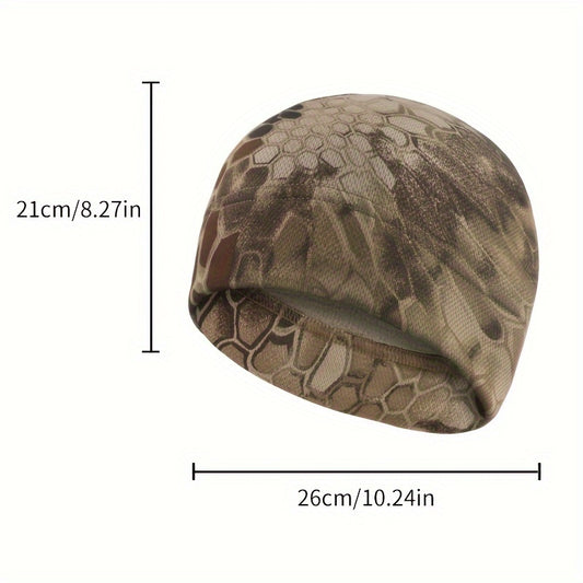 Winter Split Warm Headgear Camo Balaklava Hat