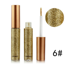 10 Sparkling Glitter Liquid Eyeliners Long Lasting Smudge Proof