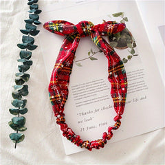 Christmas Headbands Bow Hair Hoops Party Decor Photography Props