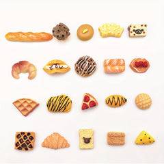 Mini Breads Food Models Dollhouse Accessories Kids Toy