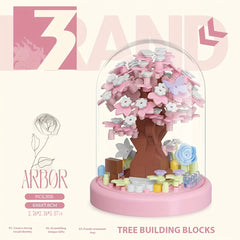 1K Building Blocks Set Garden Treehouse Educational Toy