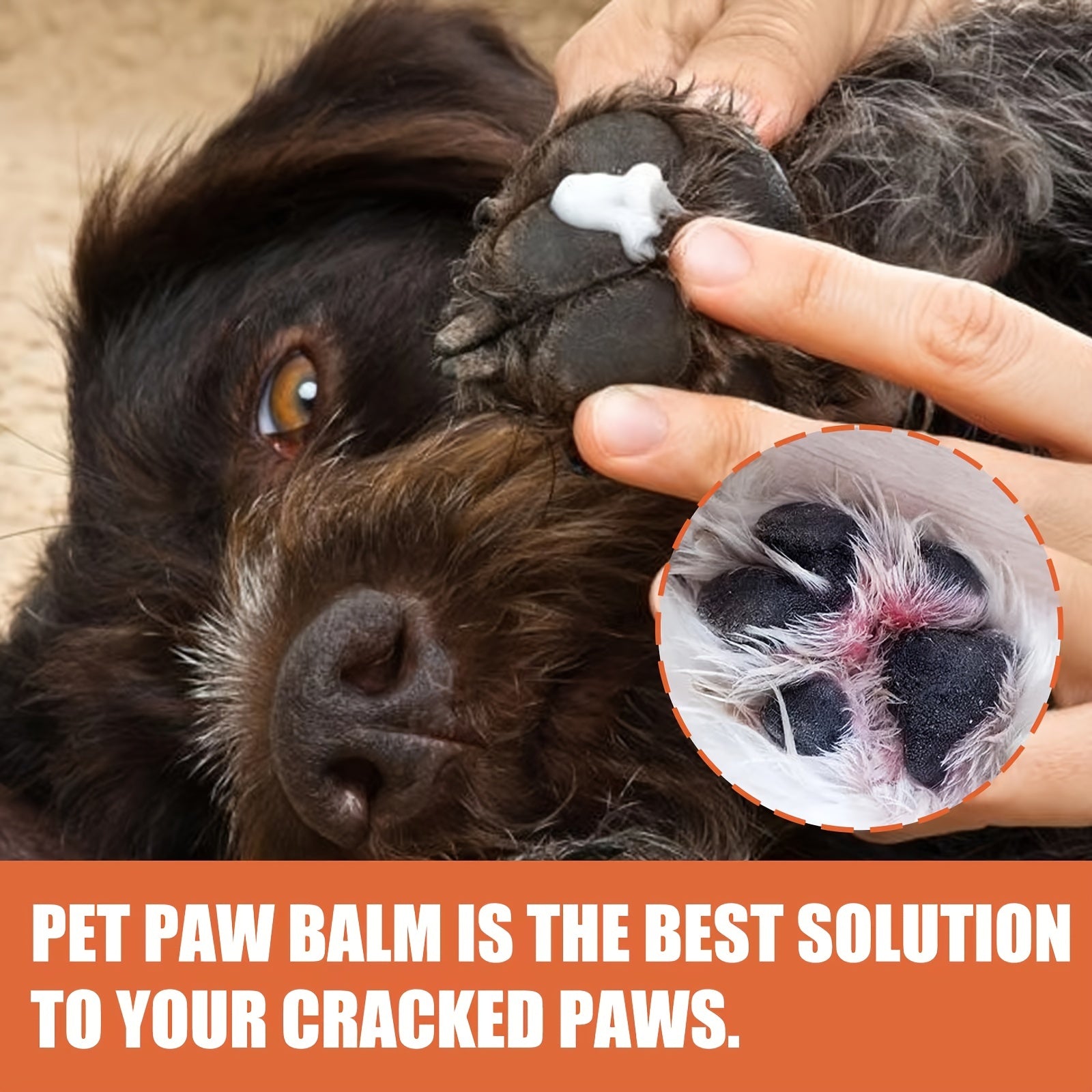 Foot Pad Soother Ointment Crack Repair Cream & Protection Balm for Pets