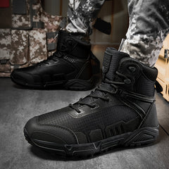 Men's High Top Non slip Platform Hiking Shoes