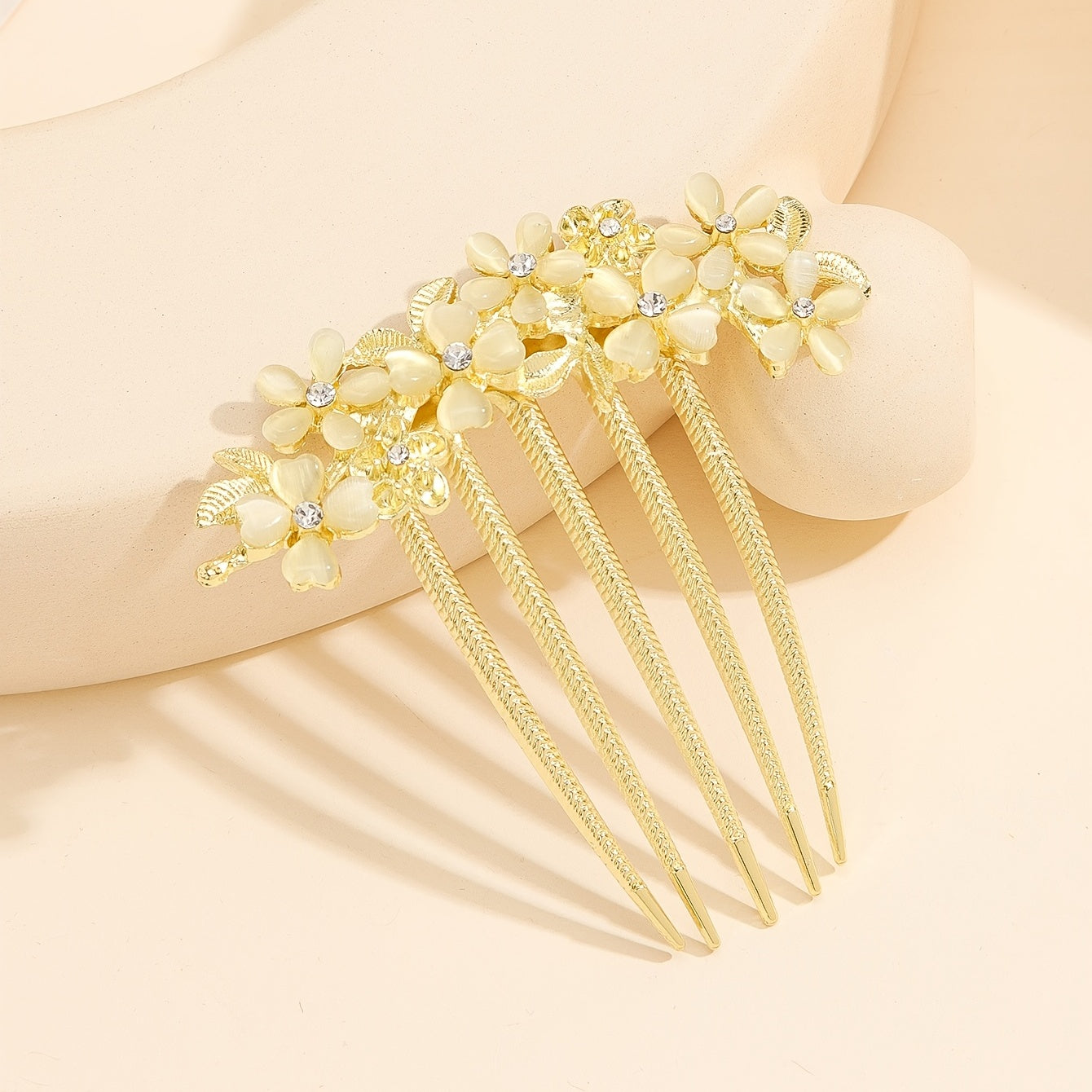 Opal Hairpin Wedding Bridal Hair Accessories for Women