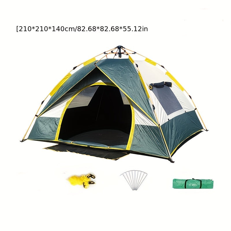 Portable Folding Sun Protection Tent Fully Automatic Rain Protection Tent