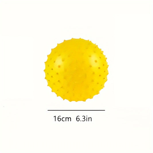 Spiky Massage Beach Ball, Stretchy Fun Favor, Christmas Gift in Random