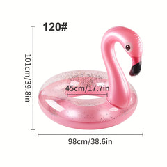 Children's Adult Flamingo Swimming Ring Red Seaside Pool