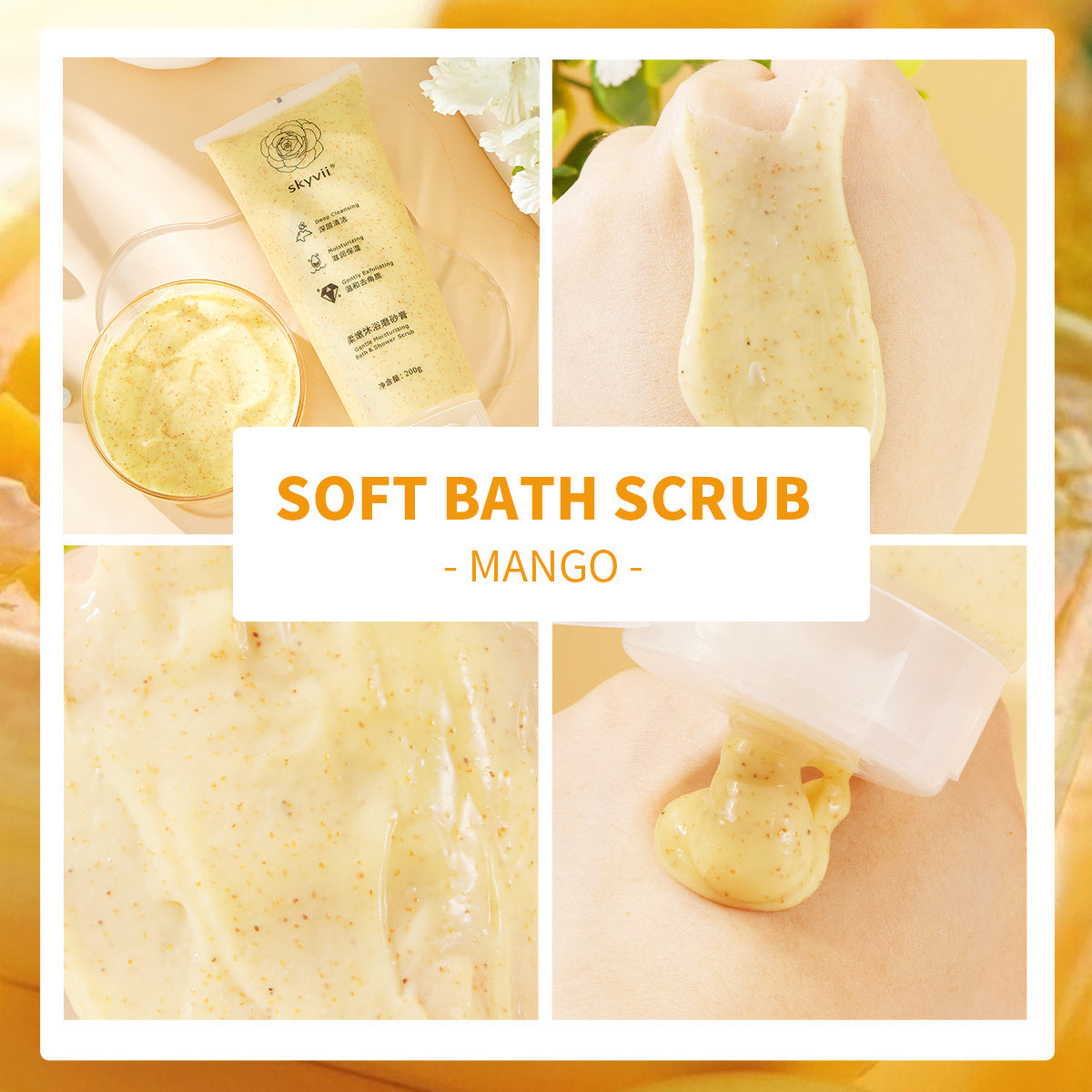 Exfoliating Body Scrub for Radiant Skin