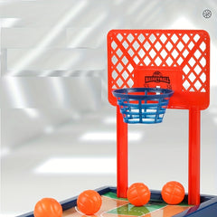 Mini Desktop Basketball Game Stand Double Finger Ejection Shooting Machine