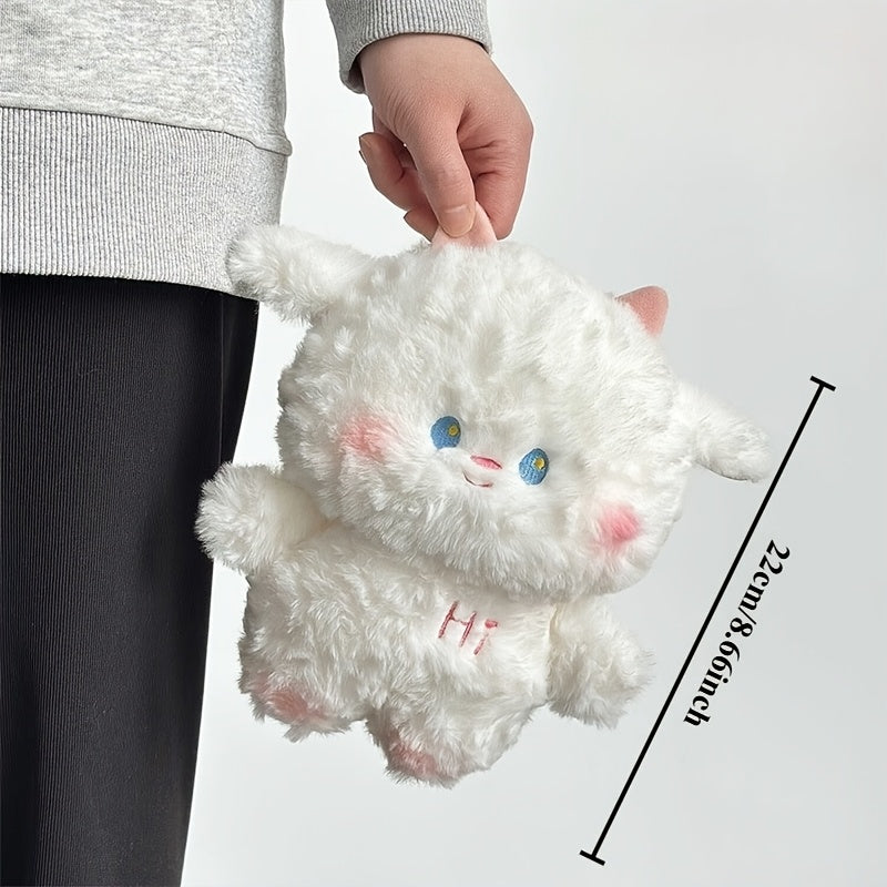 2pcs Cute Shy Sheep Plush Toy - Birthday & Christmas Gift