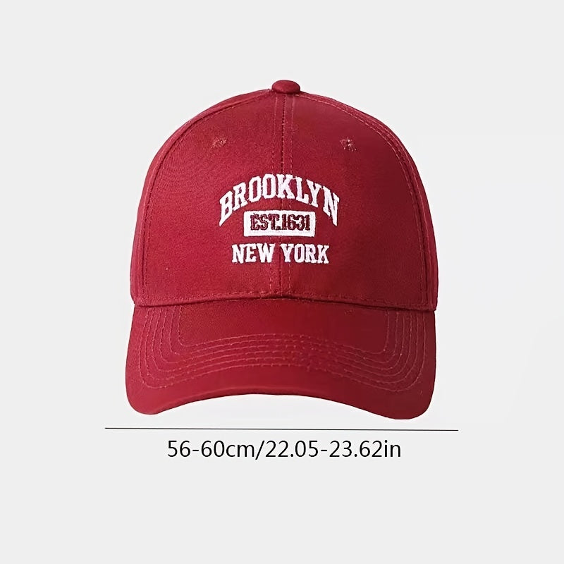Wide Brim Men's Baseball Cap Sun Protection Duckbill Hat