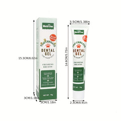 Pet Dental Cleaning Kit with Toothpaste & Finger Toothbrush