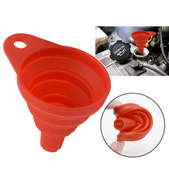 Large Car Engine Funnel Universal Silicone Liquid Funnel Foldable Portable