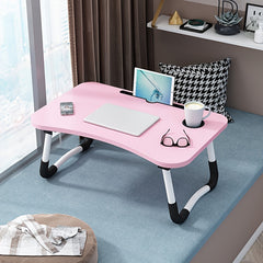 1pc Notebook Computer Desk Bed Lazy Folding Table For Student Dormitory Bedroom