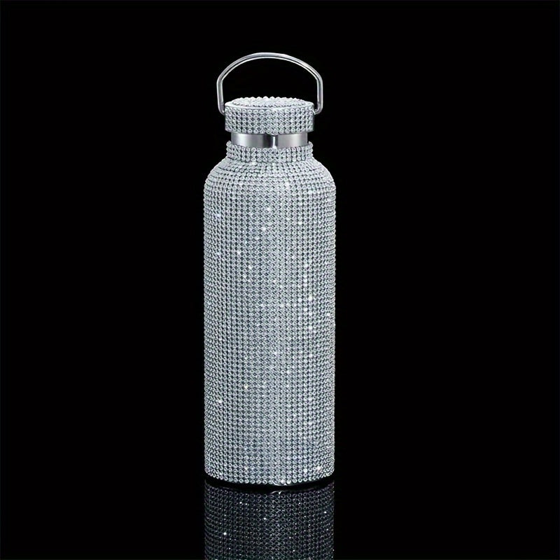 500ml Studded Vacuum Flask Insulated Water Bottle Travel Cup Hot Cold Beverages