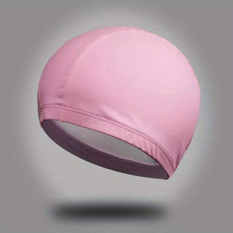 Waterproof Fast Dry Swimming Cap Stretchy Unisex Bathing Cap