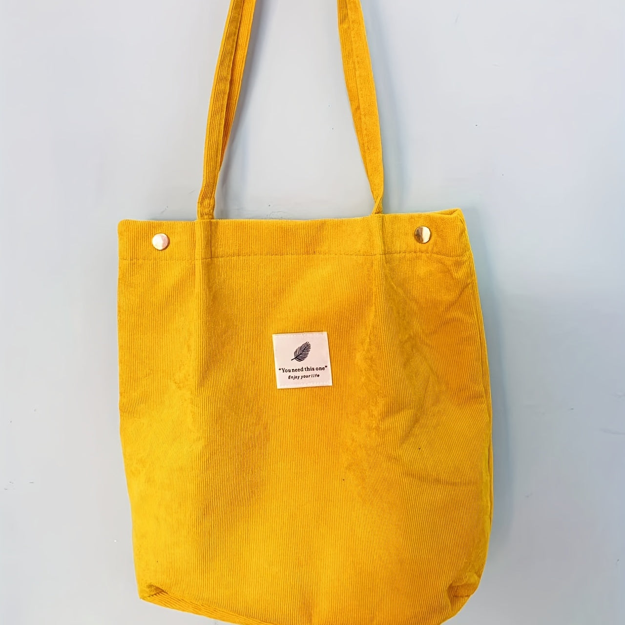 Casual Solid Shoulder Bag All Match Storage Handbag School Bag