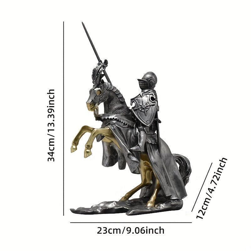 Roman Armor Soldier Model European Vintage Knight High end Ornaments