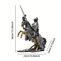 Roman Armor Soldier Model European Vintage Knight High end Ornaments