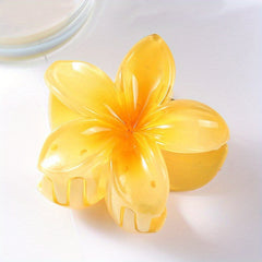 Flower Hair Claw Hawaiian Style Hair Accessory for Women