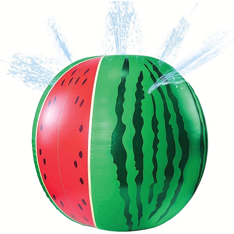 Inflatable Watermelon Spray Water Ball Kids Sprinkler Ball