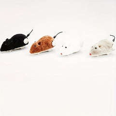 Cat Plush Mouse Interactive Toy Exerciser For Indoor Kitten