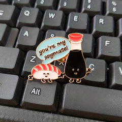 Creative Pop Enamel Pin Lapel Badges Brooch Funny Jewelry