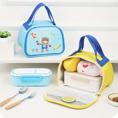 1pc Cartoon Insulation Bag Large Capacity Lunch Bag