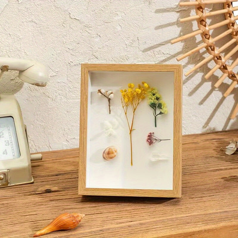 DIY Dried Flower Photo Frame Wall Hanging