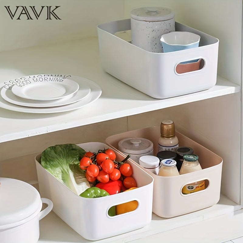 Desktop & Bathroom Organizer Box - Plastic Storage for Office, Bedroom