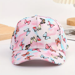 Kids Butterfly Bee Baseball Cap