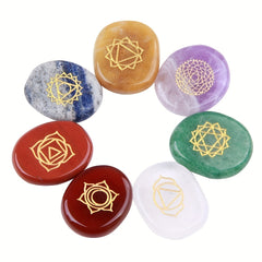7 Chakra Reiki Healing Stone Set