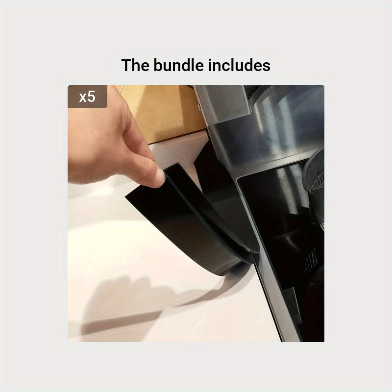 Silicone Kitchen Gap Cover Fills Long & Wide Gaps